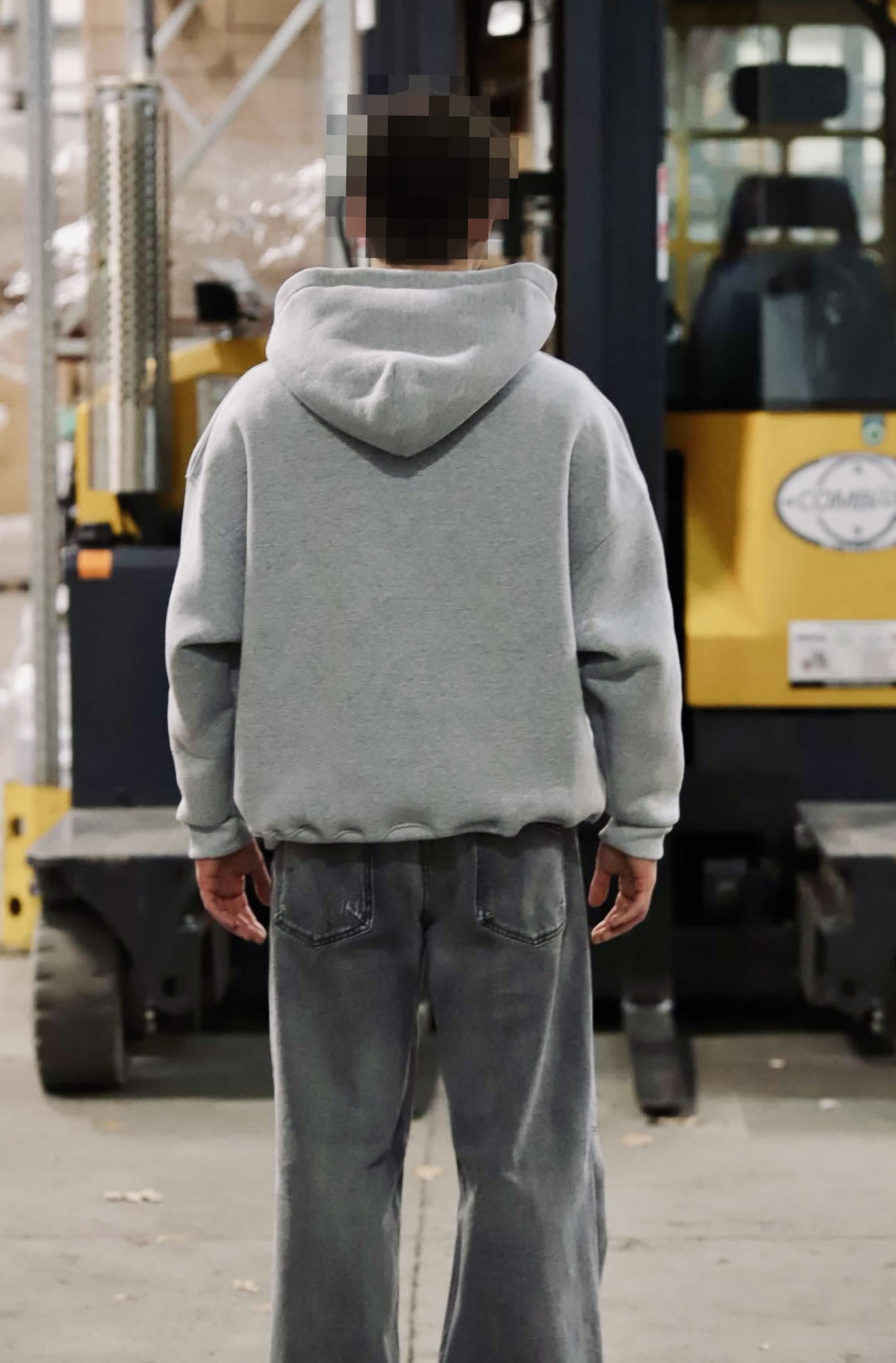 hoodie grey zdjęcie 1